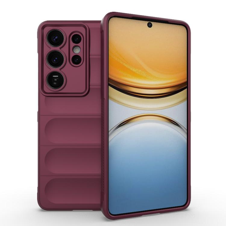 Magic Shield TPU + Flannel Phone Case, For Samsung Galaxy S26+ 5G, For Samsung Galaxy S26 Edge 5G, For Samsung Galaxy S26 Ultra 5G, For Samsung Galaxy S26 5G