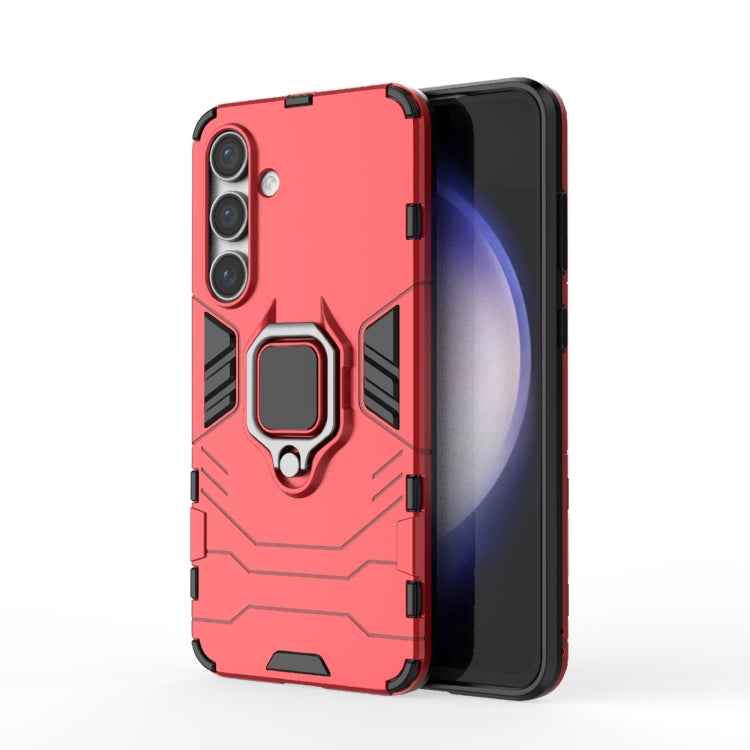 PC + TPU Shockproof Protective Phone Case with Magnetic Ring Holder, For Samsung Galaxy S25 Edge 5G, For Samsung Galaxy S25 5G, For Samsung Galaxy S25+ 5G, For Samsung Galaxy S25 Ultra 5G, For Samsung Galaxy S24 FE 5G