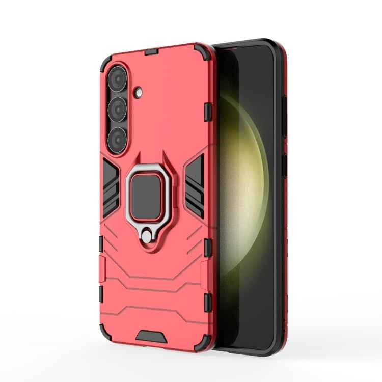 PC + TPU Shockproof Protective Phone Case with Magnetic Ring Holder, For Samsung Galaxy S25 Edge 5G, For Samsung Galaxy S25 5G, For Samsung Galaxy S25+ 5G, For Samsung Galaxy S25 Ultra 5G, For Samsung Galaxy S24 FE 5G