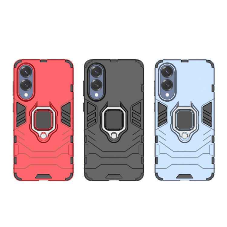 PC + TPU Shockproof Protective Phone Case with Magnetic Ring Holder, For Samsung Galaxy S25 Edge 5G, For Samsung Galaxy S25 5G, For Samsung Galaxy S25+ 5G, For Samsung Galaxy S25 Ultra 5G, For Samsung Galaxy S24 FE 5G