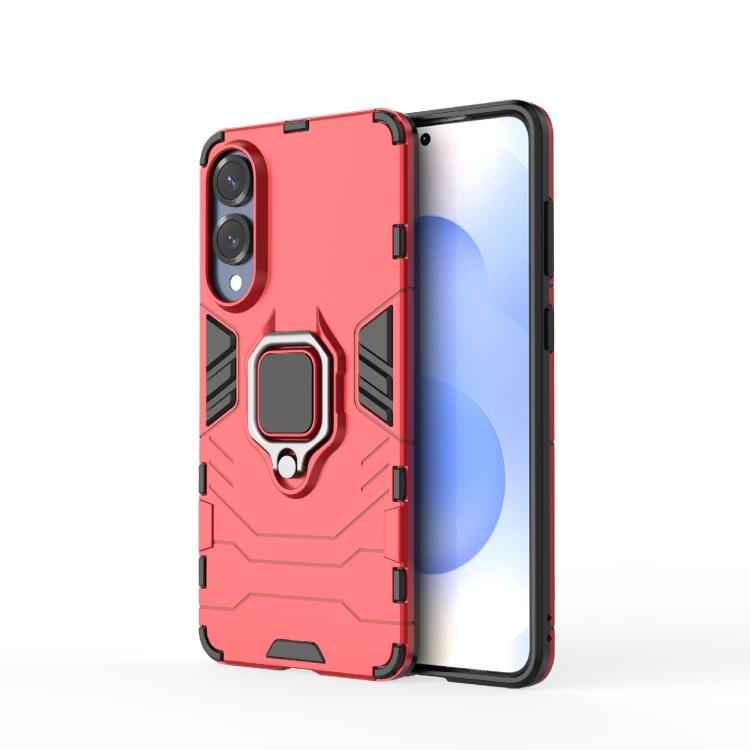 PC + TPU Shockproof Protective Phone Case with Magnetic Ring Holder, For Samsung Galaxy S25 Edge 5G, For Samsung Galaxy S25 5G, For Samsung Galaxy S25+ 5G, For Samsung Galaxy S25 Ultra 5G, For Samsung Galaxy S24 FE 5G