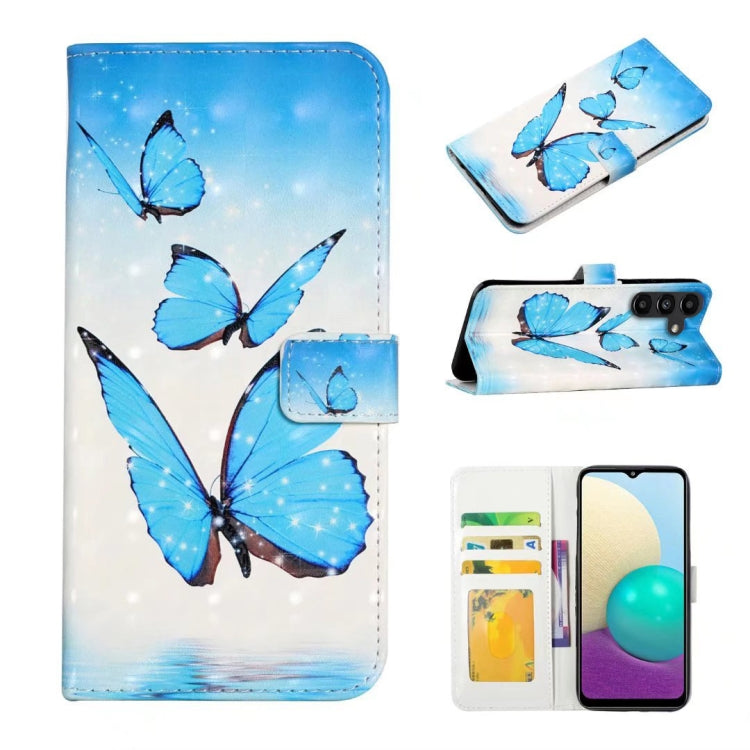 Oil Embossed 3D Drawing Leather Phone Case, For Samsung Galaxy S25+ 5G, For Samsung Galaxy S25 Ultra 5G, For Samsung Galaxy S24 FE 5G