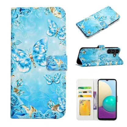 Oil Embossed 3D Drawing Leather Phone Case, For Samsung Galaxy S25+ 5G, For Samsung Galaxy S25 Ultra 5G, For Samsung Galaxy S24 FE 5G