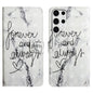 Oil Embossed 3D Drawing Leather Phone Case, For Samsung Galaxy S25+ 5G, For Samsung Galaxy S25 Ultra 5G, For Samsung Galaxy S24 FE 5G