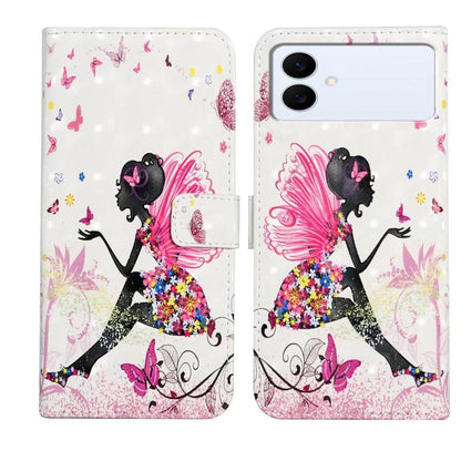 Oil Embossed 3D Drawing Leather Phone Case, For Samsung Galaxy S26 Edge 5G, For Samsung Galaxy S26 Ultra 5G, For Samsung Galaxy S26 5G, For Samsung Galaxy S25 5G