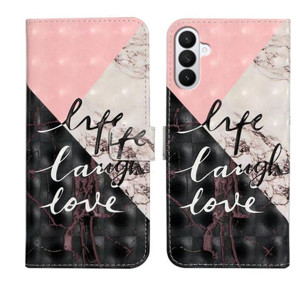 Oil Embossed 3D Drawing Leather Phone Case, For Samsung Galaxy S26 Edge 5G, For Samsung Galaxy S26 Ultra 5G, For Samsung Galaxy S26 5G, For Samsung Galaxy S25 5G