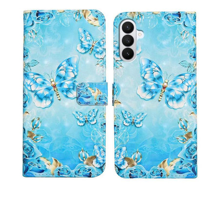 Oil Embossed 3D Drawing Leather Phone Case, For Samsung Galaxy S26 Edge 5G, For Samsung Galaxy S26 Ultra 5G, For Samsung Galaxy S26 5G, For Samsung Galaxy S25 5G