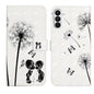 Oil Embossed 3D Drawing Leather Phone Case, For Samsung Galaxy S26 Edge 5G, For Samsung Galaxy S26 Ultra 5G, For Samsung Galaxy S26 5G, For Samsung Galaxy S25 5G