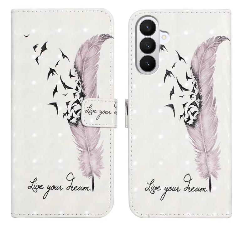 Oil Embossed 3D Drawing Leather Phone Case, For Samsung Galaxy S26 Edge 5G, For Samsung Galaxy S26 Ultra 5G, For Samsung Galaxy S26 5G, For Samsung Galaxy S25 5G