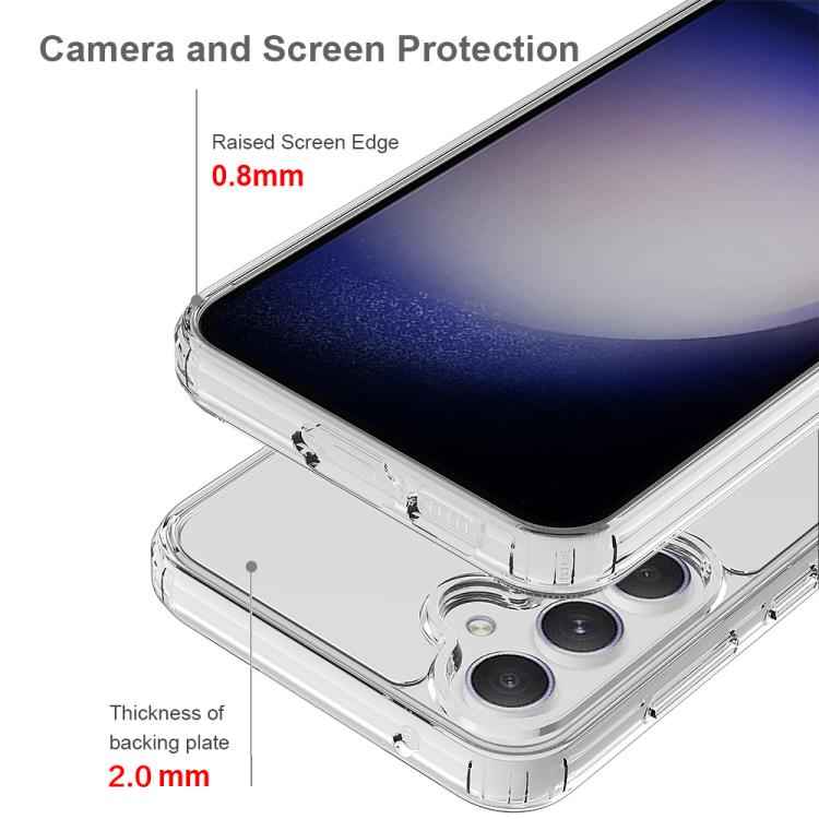Scratchproof Acrylic TPU Phone Case, For Samsung Galaxy S26+ 5G, For Samsung Galaxy S26 Edge 5G, For Samsung Galaxy S26 Ultra 5G, For Samsung Galaxy S26 5G, For Samsung Galaxy S25 FE 5G, For Samsung Galaxy S25 Edge 5G, For Samsung Galaxy S25 5G        ...