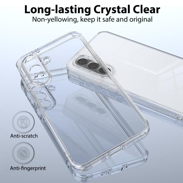 Scratchproof Acrylic TPU Phone Case, For Galaxy S26 FE 5G, For Samsung Galaxy S26+ 5G, For Samsung Galaxy S26 Edge 5G, For Samsung Galaxy S26 Ultra 5G, For Samsung Galaxy S26 5G, For Samsung Galaxy S25 FE 5G, For Samsung Galaxy S25 Edge 5G             ...