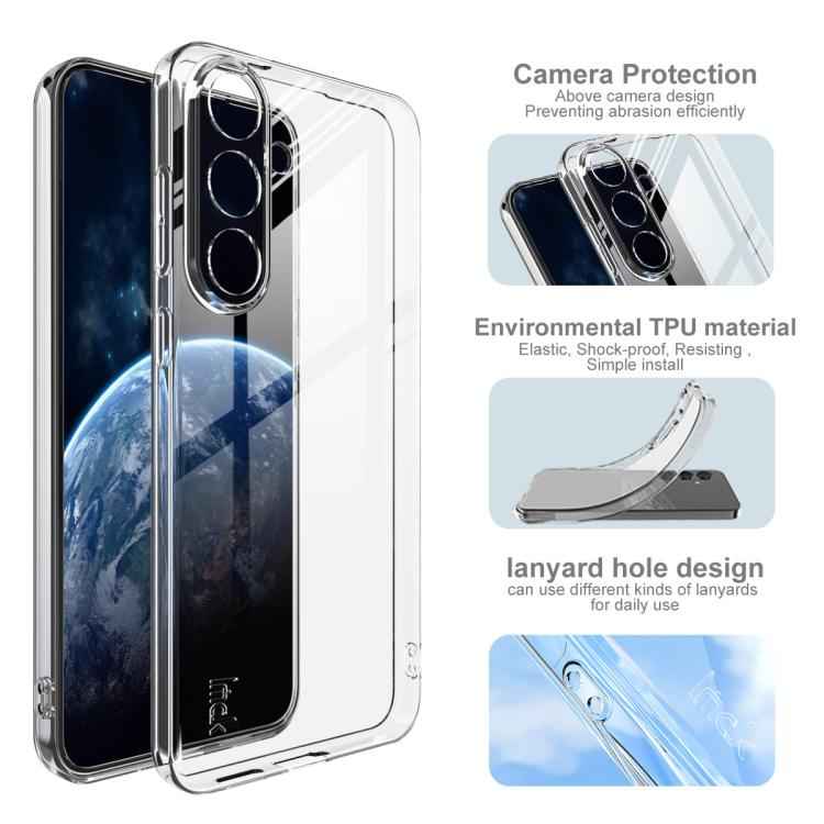 imak UX-5 Series Super Slim Transparent Shockproof TPU Protective Case, For Samsung Galaxy S25 FE 5G, For Samsung Galaxy S25 Edge 5G, For Samsung Galaxy S25 5G, For Samsung Galaxy S25+ 5G, For Samsung Galaxy S25 Ultra 5G, For Samsung Galaxy S24 FE 5G