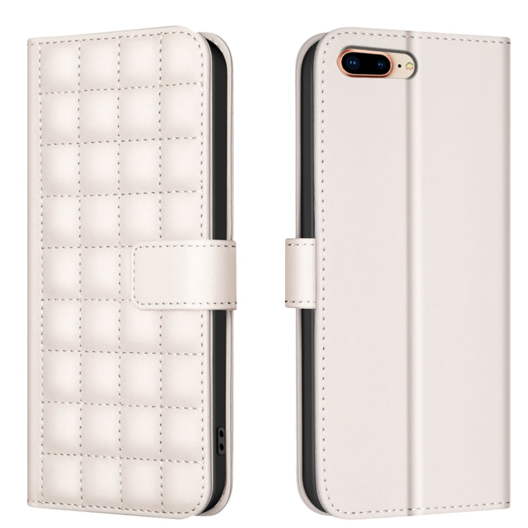 Square Texture Leather Phone Case