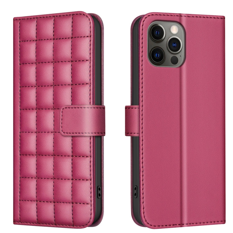 Square Texture Leather Phone Case