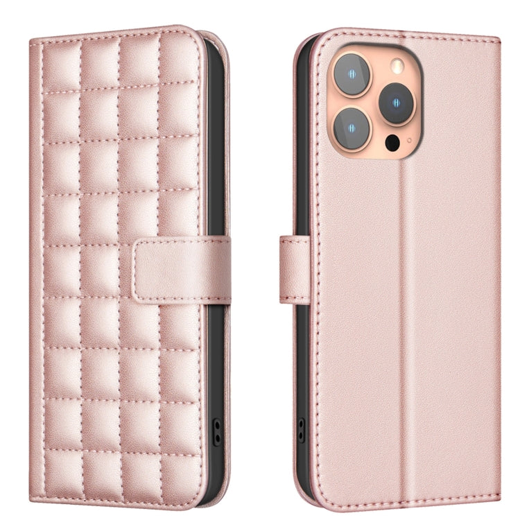 Square Texture Leather Phone Case