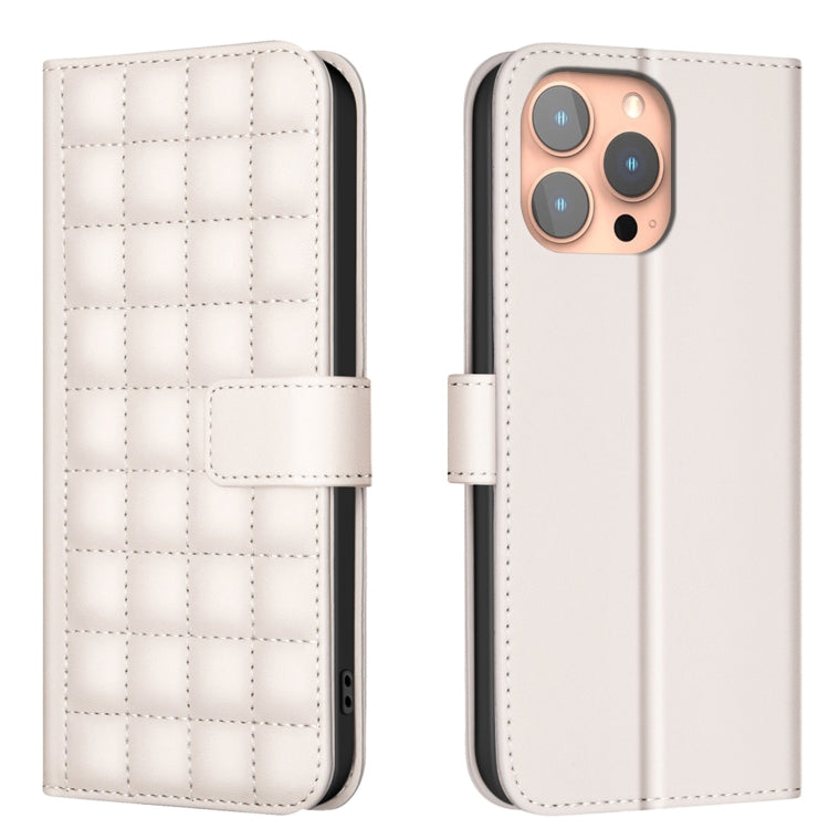 Square Texture Leather Phone Case