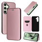Carbon Fiber Texture Flip Leather Phone Case, For Samsung Galaxy S25 Ultra 5G, For Samsung Galaxy S24 FE 5G