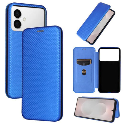 Carbon Fiber Texture Flip Leather Phone Case, For Galaxy S26 FE 5G, For Samsung Galaxy S26+ 5G, For Samsung Galaxy S26 Edge 5G, For Samsung Galaxy S26 Ultra 5G, For Samsung Galaxy S26 5G, For Samsung Galaxy S25 FE 5G, For Samsung Galaxy S25 Edge 5G    ...