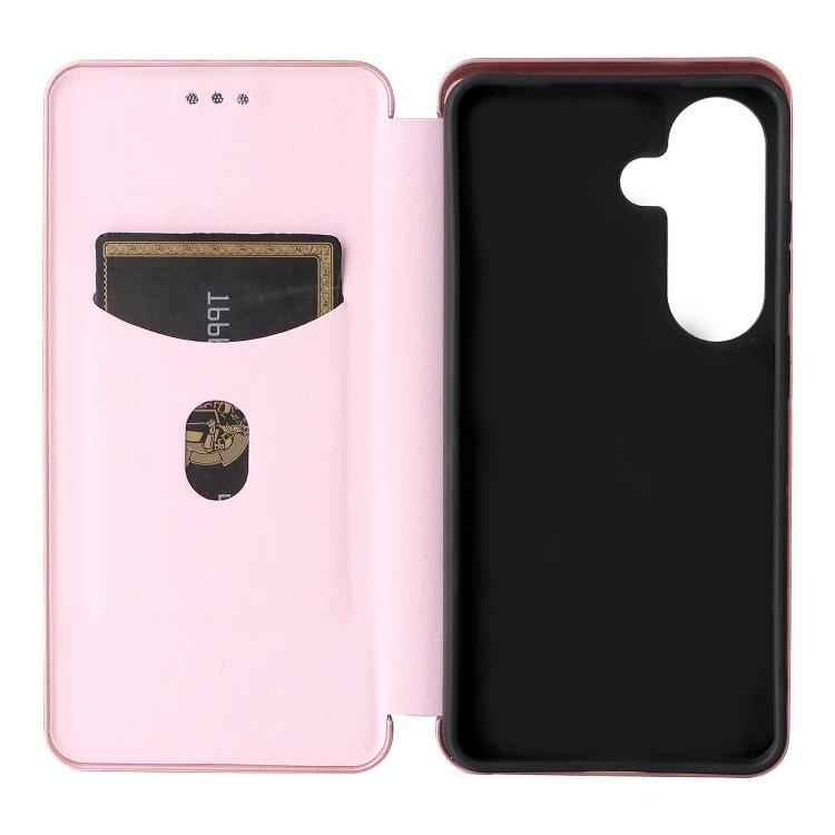 Carbon Fiber Texture Flip Leather Phone Case, For Samsung Galaxy S26+ 5G, For Samsung Galaxy S26 Edge 5G, For Samsung Galaxy S26 Ultra 5G, For Samsung Galaxy S26 5G, For Samsung Galaxy S25 FE 5G, For Samsung Galaxy S25 Edge 5G, For Samsung Galaxy S25 5...