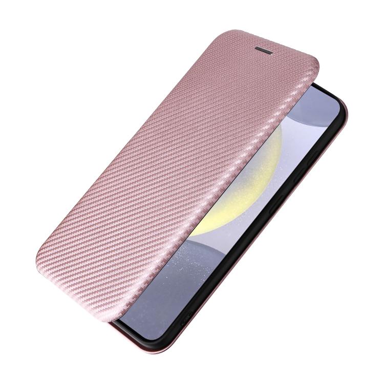 Carbon Fiber Texture Flip Leather Phone Case, For Galaxy S26 FE 5G, For Samsung Galaxy S26+ 5G, For Samsung Galaxy S26 Edge 5G, For Samsung Galaxy S26 Ultra 5G, For Samsung Galaxy S26 5G, For Samsung Galaxy S25 FE 5G, For Samsung Galaxy S25 Edge 5G    ...