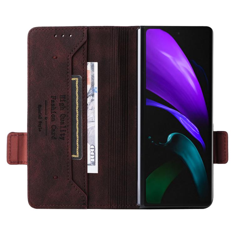 Magnetic Clasp Leather Phone Case