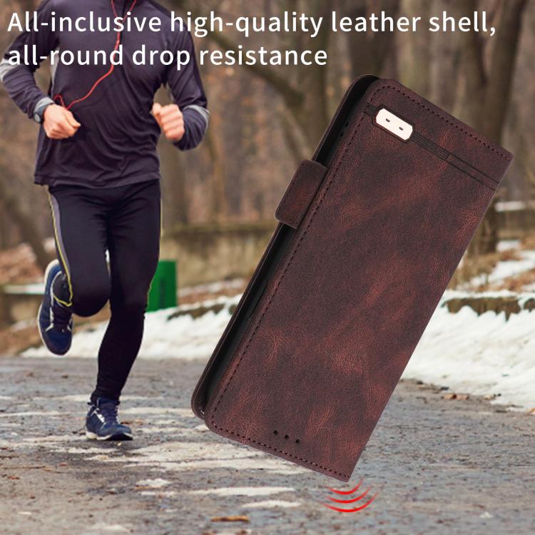 Magnetic Clasp Leather Phone Case