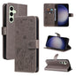 Cat and Bee Embossed Flip Leather Phone Case, For Galaxy S26 FE 5G, For Galaxy S26+ 5G, For Galaxy S26 Edge 5G, For Galaxy S26 Ultra 5G, For Galaxy S26 5G, For Galaxy S25 FE 5G, For Galaxy S25 / S24 5G, For Galaxy S25+ / S24+ 5G