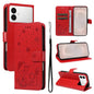 Cat and Bee Embossed Flip Leather Phone Case, For Galaxy S26 FE 5G, For Galaxy S26+ 5G, For Galaxy S26 Edge 5G, For Galaxy S26 Ultra 5G, For Galaxy S26 5G, For Galaxy S25 FE 5G, For Galaxy S25 / S24 5G, For Galaxy S25+ / S24+ 5G