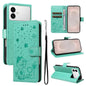 Cat and Bee Embossed Flip Leather Phone Case, For Galaxy S26 FE 5G, For Galaxy S26+ 5G, For Galaxy S26 Edge 5G, For Galaxy S26 Ultra 5G, For Galaxy S26 5G, For Galaxy S25 FE 5G, For Galaxy S25 / S24 5G, For Galaxy S25+ / S24+ 5G