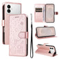 Cat and Bee Embossed Flip Leather Phone Case, For Galaxy S26 FE 5G, For Galaxy S26+ 5G, For Galaxy S26 Edge 5G, For Galaxy S26 Ultra 5G, For Galaxy S26 5G, For Galaxy S25 FE 5G, For Galaxy S25 / S24 5G, For Galaxy S25+ / S24+ 5G