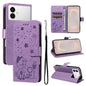 Cat and Bee Embossed Flip Leather Phone Case, For Galaxy S26 FE 5G, For Galaxy S26+ 5G, For Galaxy S26 Edge 5G, For Galaxy S26 Ultra 5G, For Galaxy S26 5G, For Galaxy S25 FE 5G, For Galaxy S25 / S24 5G, For Galaxy S25+ / S24+ 5G