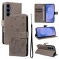 Cat and Bee Embossed Flip Leather Phone Case, For Galaxy S26 FE 5G, For Galaxy S26+ 5G, For Galaxy S26 Edge 5G, For Galaxy S26 Ultra 5G, For Galaxy S26 5G, For Galaxy S25 FE 5G, For Galaxy S25 / S24 5G, For Galaxy S25+ / S24+ 5G