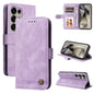 Skin Feel Life Tree Metal Button Leather Phone Case, For Galaxy S26 FE 5G, For Samsung Galaxy S26+ 5G, For Samsung Galaxy S26 Edge 5G, For Samsung Galaxy S26 Ultra 5G, For Samsung Galaxy S26 5G, For Samsung Galaxy S25 Edge 5G, For Samsung Galaxy S25 5G...