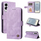 Skin Feel Life Tree Metal Button Leather Phone Case, For Galaxy S26 FE 5G, For Samsung Galaxy S26+ 5G, For Samsung Galaxy S26 Edge 5G, For Samsung Galaxy S26 Ultra 5G, For Samsung Galaxy S26 5G, For Samsung Galaxy S25 Edge 5G, For Samsung Galaxy S25 5G...