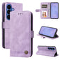 Skin Feel Life Tree Metal Button Leather Phone Case, For Galaxy S26 FE 5G, For Samsung Galaxy S26+ 5G, For Samsung Galaxy S26 Edge 5G, For Samsung Galaxy S26 Ultra 5G, For Samsung Galaxy S26 5G, For Samsung Galaxy S25 Edge 5G, For Samsung Galaxy S25 5G...
