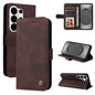 Skin Feel Life Tree Metal Button Leather Phone Case, For Galaxy S26 FE 5G, For Samsung Galaxy S26+ 5G, For Samsung Galaxy S26 Edge 5G, For Samsung Galaxy S26 Ultra 5G, For Samsung Galaxy S26 5G, For Samsung Galaxy S25 Edge 5G, For Samsung Galaxy S25 5G...