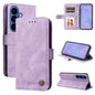 Skin Feel Life Tree Metal Button Leather Phone Case, For Galaxy S26 FE 5G, For Samsung Galaxy S26+ 5G, For Samsung Galaxy S26 Edge 5G, For Samsung Galaxy S26 Ultra 5G, For Samsung Galaxy S26 5G, For Samsung Galaxy S25 Edge 5G, For Samsung Galaxy S25 5G...