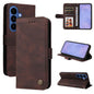 Skin Feel Life Tree Metal Button Leather Phone Case, For Galaxy S26 FE 5G, For Samsung Galaxy S26+ 5G, For Samsung Galaxy S26 Edge 5G, For Samsung Galaxy S26 Ultra 5G, For Samsung Galaxy S26 5G, For Samsung Galaxy S25 Edge 5G, For Samsung Galaxy S25 5G...