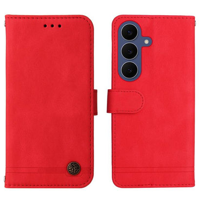 Skin Feel Life Tree Metal Button Leather Phone Case, For Galaxy S26 FE 5G, For Samsung Galaxy S26+ 5G, For Samsung Galaxy S26 Edge 5G, For Samsung Galaxy S26 Ultra 5G, For Samsung Galaxy S26 5G, For Samsung Galaxy S25 Edge 5G, For Samsung Galaxy S25 5G...