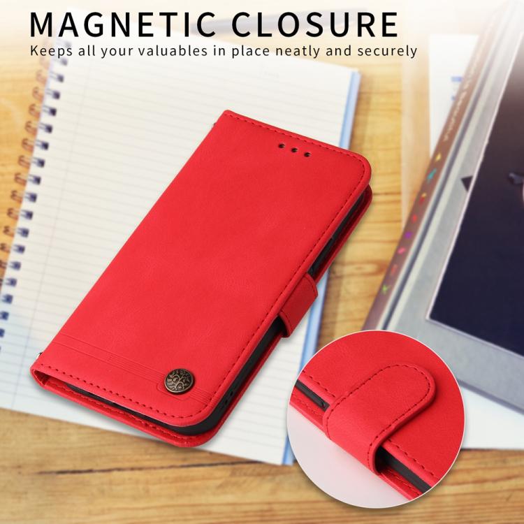 Skin Feel Life Tree Metal Button Leather Phone Case, For Galaxy S26 FE 5G, For Samsung Galaxy S26+ 5G, For Samsung Galaxy S26 Edge 5G, For Samsung Galaxy S26 Ultra 5G, For Samsung Galaxy S26 5G, For Samsung Galaxy S25 Edge 5G, For Samsung Galaxy S25 5G...