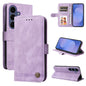 Skin Feel Life Tree Metal Button Leather Phone Case, For Galaxy S26 FE 5G, For Samsung Galaxy S26+ 5G, For Samsung Galaxy S26 Edge 5G, For Samsung Galaxy S26 Ultra 5G, For Samsung Galaxy S26 5G, For Samsung Galaxy S25 Edge 5G, For Samsung Galaxy S25 5G...