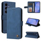 Skin Feel Life Tree Metal Button Leather Phone Case, For Galaxy S26 FE 5G, For Samsung Galaxy S26+ 5G, For Samsung Galaxy S26 Edge 5G, For Samsung Galaxy S26 Ultra 5G, For Samsung Galaxy S26 5G, For Samsung Galaxy S25 Edge 5G, For Samsung Galaxy S25 5G...