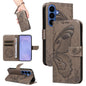 Swallowtail Butterfly Embossed Leather Phone Case, For Galaxy S26 FE 5G, For Galaxy S26+ 5G, For Galaxy S26 Edge 5G, For Galaxy S26 Ultra 5G, For Galaxy S26 5G, For Galaxy S25 FE 5G, For Galaxy S25 / S24 5G, For Galaxy S25+ / S24+ 5G