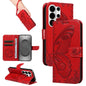 Swallowtail Butterfly Embossed Leather Phone Case, For Galaxy S26 FE 5G, For Galaxy S26+ 5G, For Galaxy S26 Edge 5G, For Galaxy S26 Ultra 5G, For Galaxy S26 5G, For Galaxy S25 FE 5G, For Galaxy S25 / S24 5G, For Galaxy S25+ / S24+ 5G