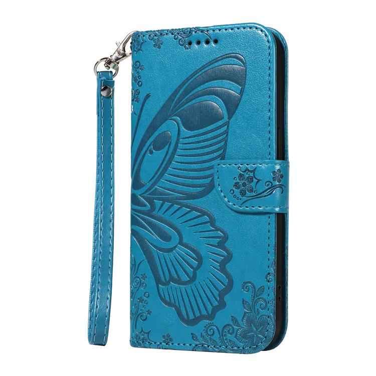 Swallowtail Butterfly Embossed Leather Phone Case, For Samsung Galaxy S26+ 5G, For Samsung Galaxy S26 Edge 5G, For Samsung Galaxy S26 Ultra 5G, For Samsung Galaxy S26 5G, For Samsung Galaxy S25 FE 5G, For Samsung Galaxy S25 / S24 5G                    ...