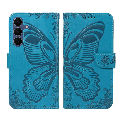 Swallowtail Butterfly Embossed Leather Phone Case, For Galaxy S26 FE 5G, For Galaxy S26+ 5G, For Galaxy S26 Edge 5G, For Galaxy S26 Ultra 5G, For Galaxy S26 5G, For Galaxy S25 FE 5G, For Galaxy S25 / S24 5G, For Galaxy S25+ / S24+ 5G