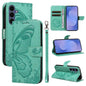 Swallowtail Butterfly Embossed Leather Phone Case, For Galaxy S26 FE 5G, For Galaxy S26+ 5G, For Galaxy S26 Edge 5G, For Galaxy S26 Ultra 5G, For Galaxy S26 5G, For Galaxy S25 FE 5G, For Galaxy S25 / S24 5G, For Galaxy S25+ / S24+ 5G