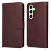 Classic Calf Texture Flip Leather Phone Case, For Galaxy S24 FE 5G