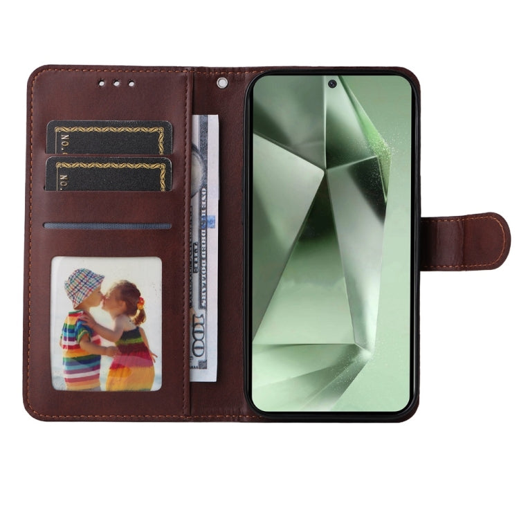 Classic Calf Texture Flip Leather Phone Case, For Galaxy S24 FE 5G