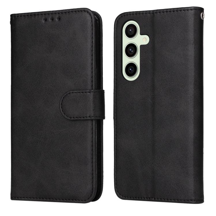 Classic Calf Texture Flip Leather Phone Case, For Galaxy S24 FE 5G